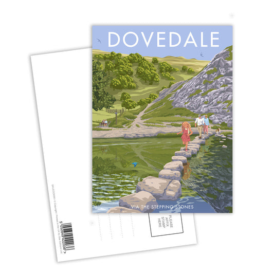 Dovedale Postcard Pack of 8