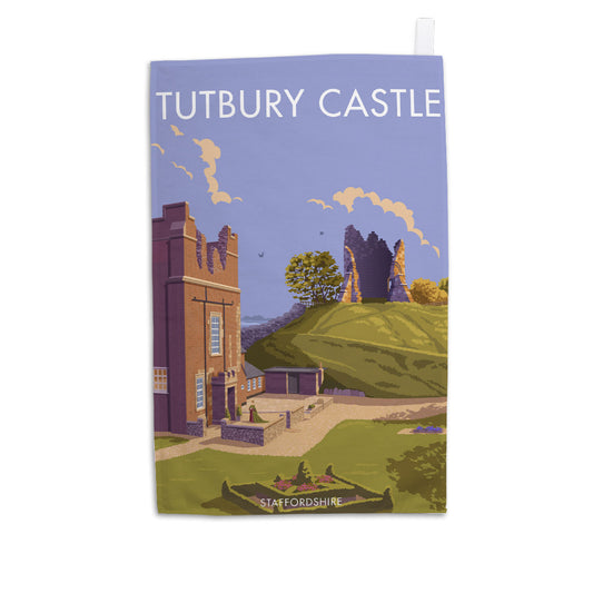 Tutbury Castle Tea Towel