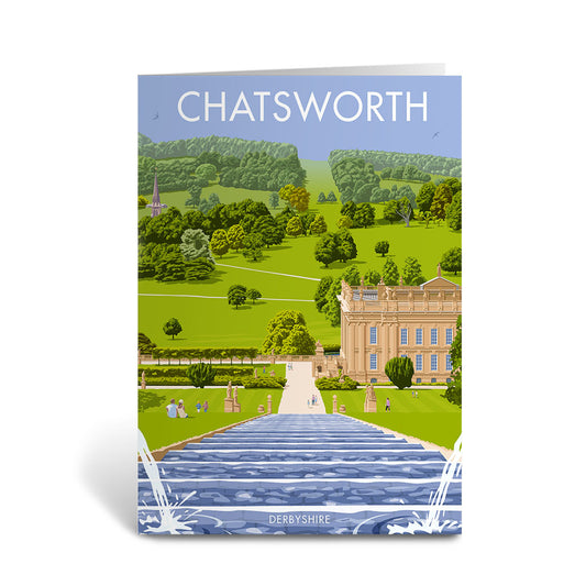 Chatsworth Greeting Card 7x5