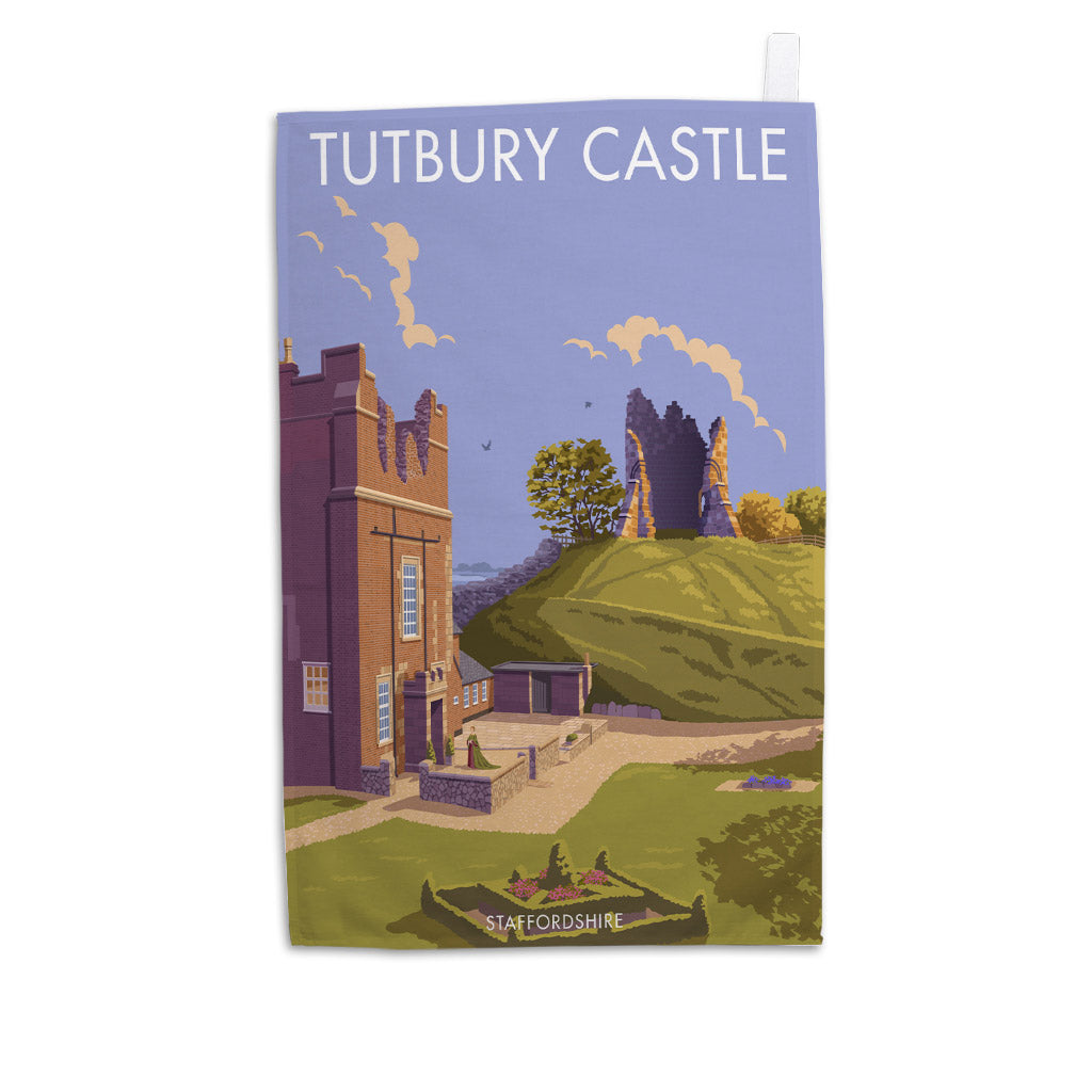Tutbury Castle Tea Towel