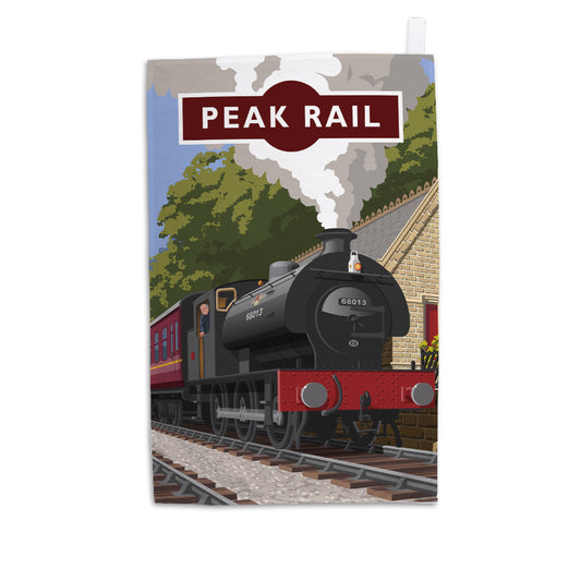 Peak Rail Tea Towel