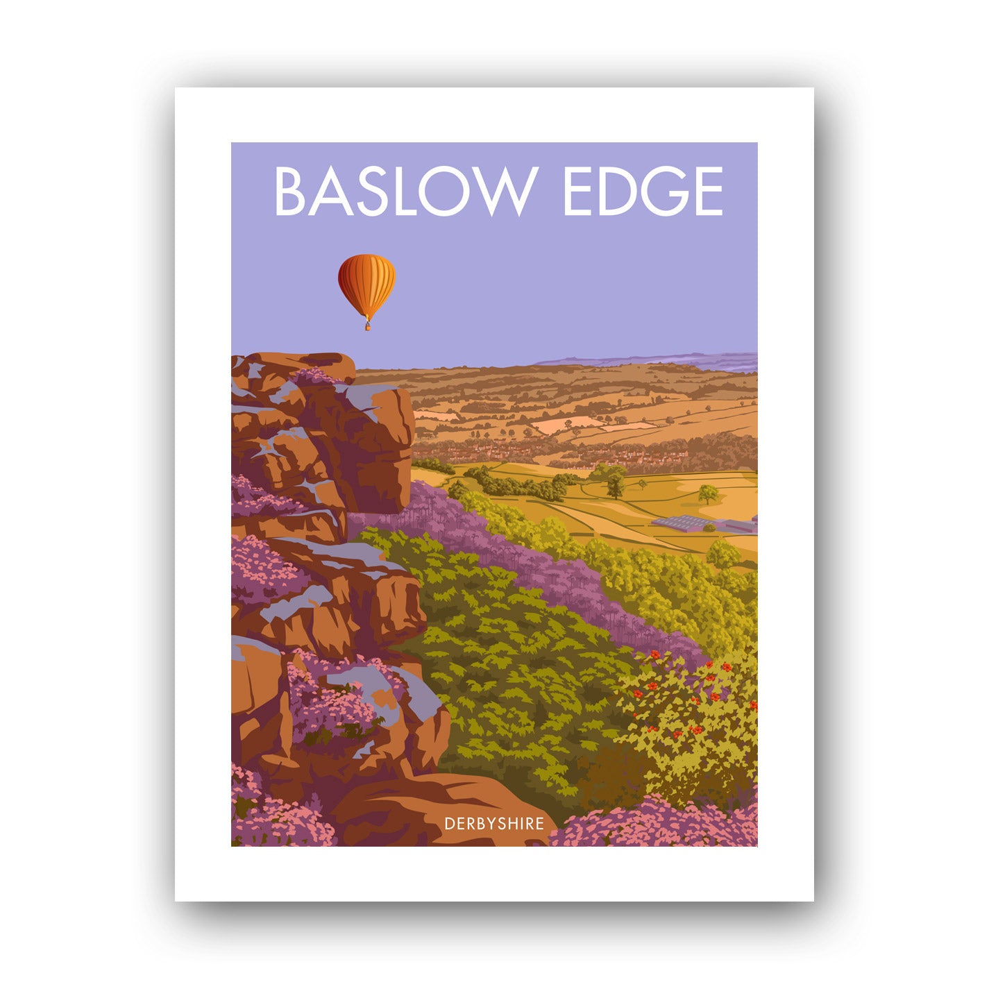 Baslow Edge Art Print