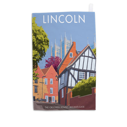 The Crooked House, Lincoln Tea Towel