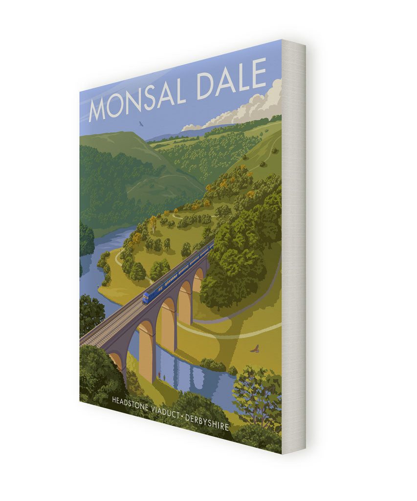 Headstone Viaduct, Monsal Dale Canvas
