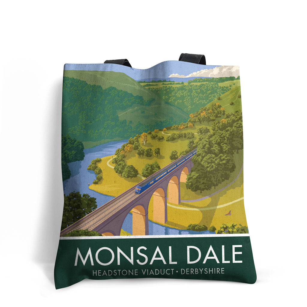 Headstone Viaduct, Monsal Dale Premium Tote Bag