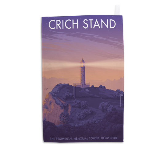 Crich Stand, Memorial Tower Tea Towel