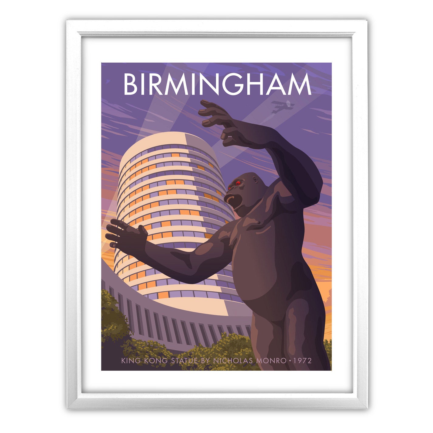 King Kong Statue, Birmingham Art Print