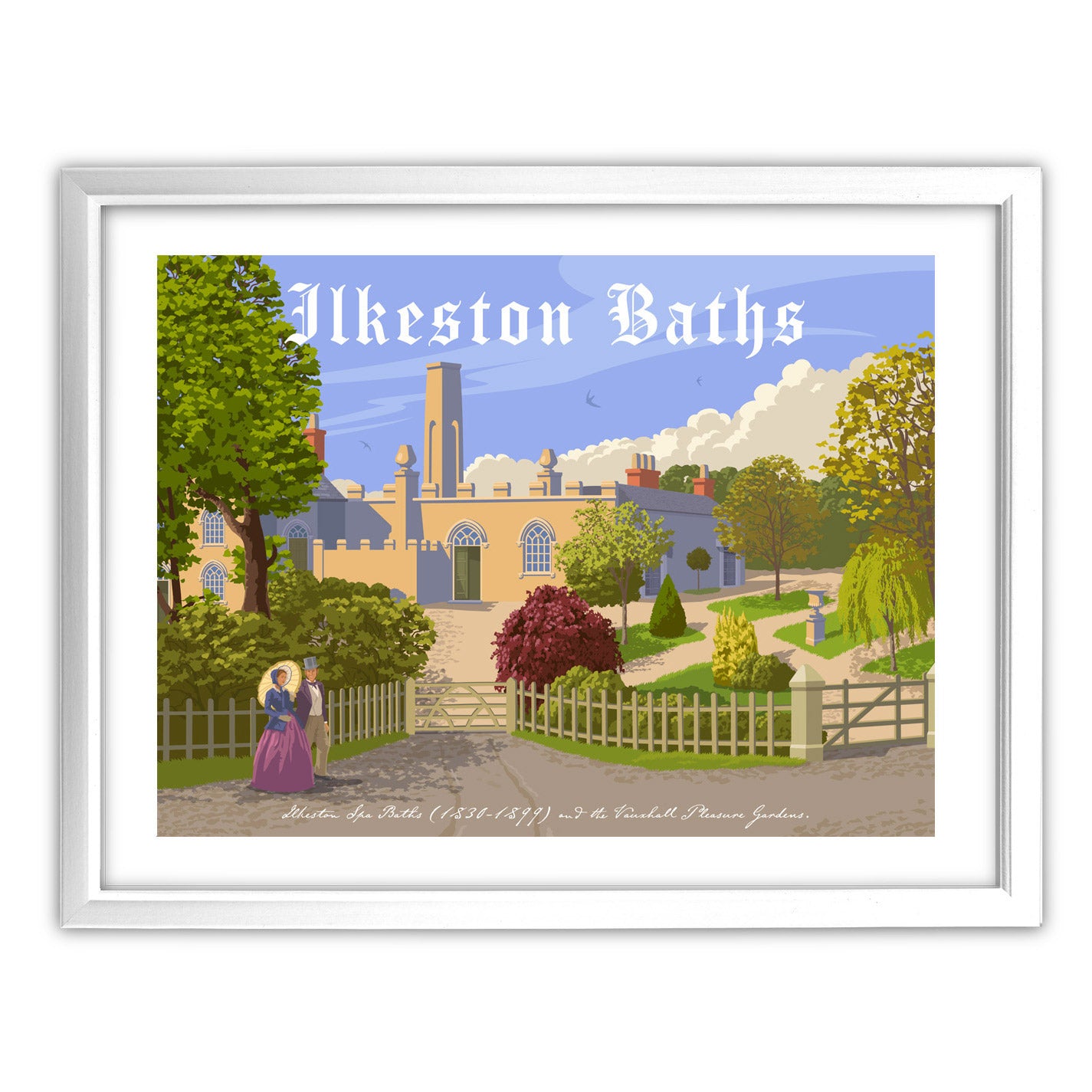 Ilkeston Baths Art Print