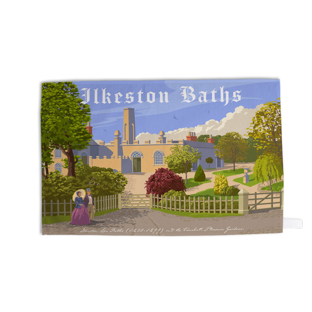 Ilkeston Baths Tea Towel