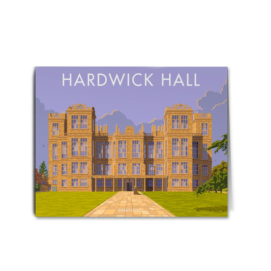 Hardwick Hall, Debyshire Greeting Card 7x5