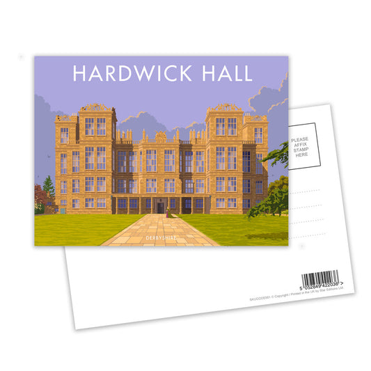 Hardwick Hall, Debyshire Postcard Pack of 8