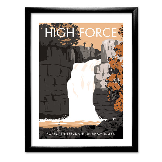 High Force, Durham Art Print