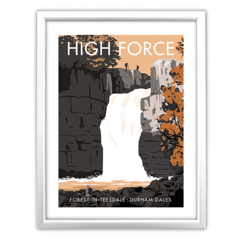 High Force, Durham Art Print