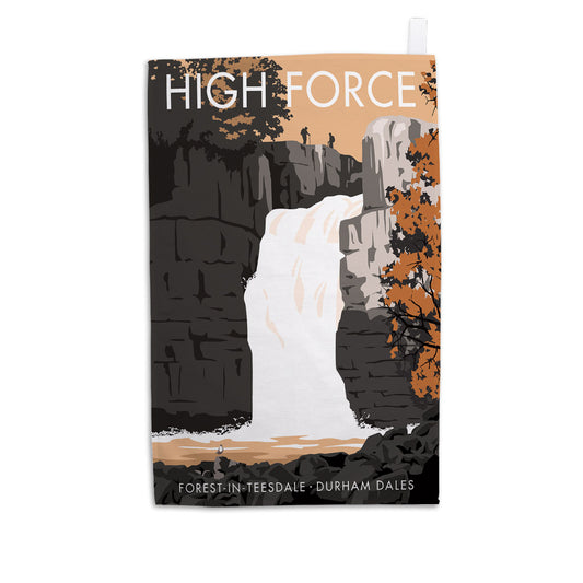 High Force, Durham Tea Towel