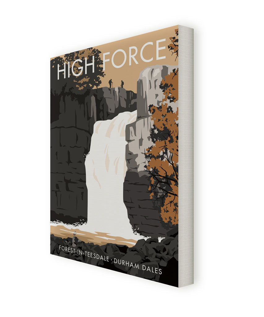 High Force, Durham Canvas