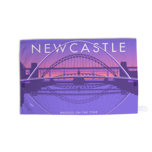 Newcastle, Bridges on the Tyne Tea Towel