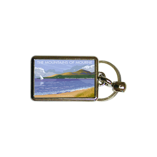 The Mountains of Mourne Metal Keyring