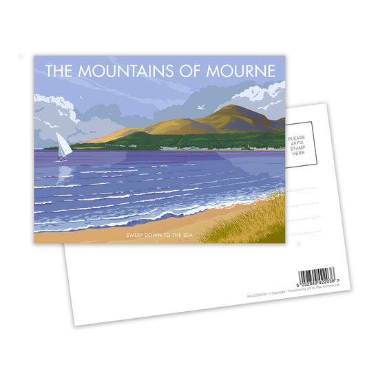 The Mountains of Mourne Postcard Pack of 8