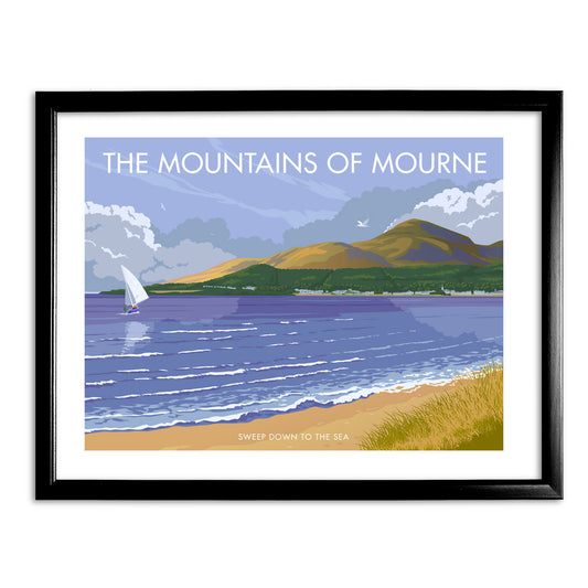 The Mountains of Mourne Art Print