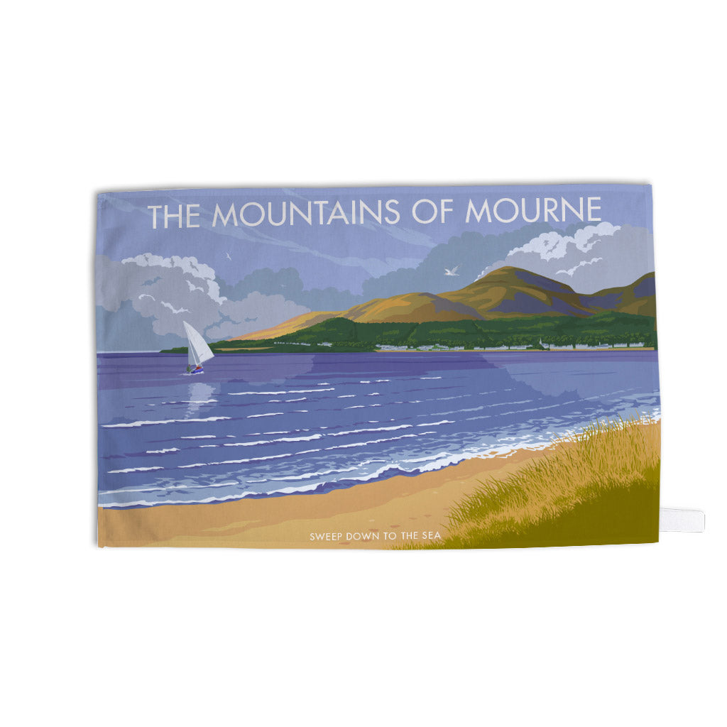 The Mountains of Mourne Tea Towel