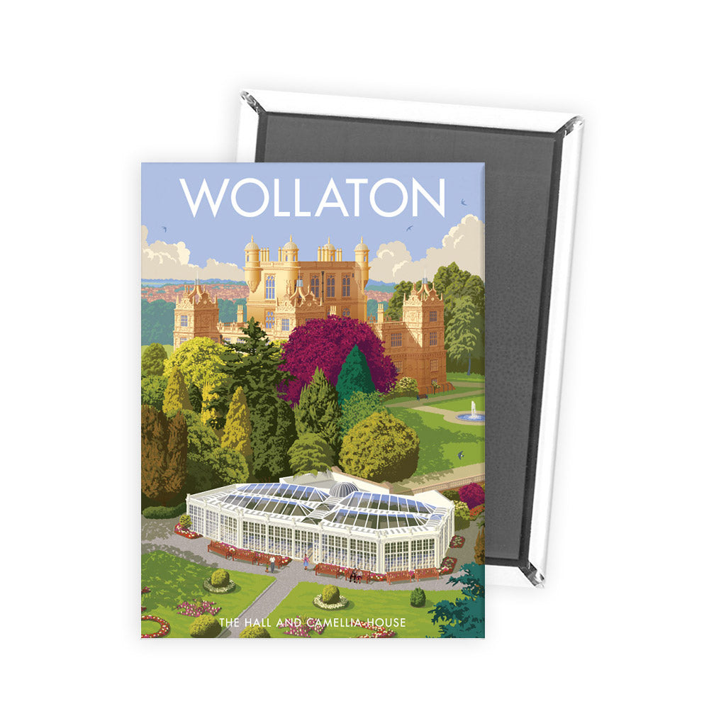 Wollaton, The Hall and Camellia House Magnet