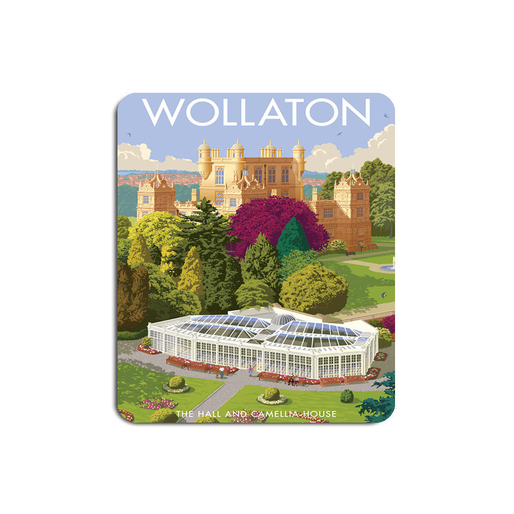 Wollaton, The Hall and Camellia House Mouse Mat