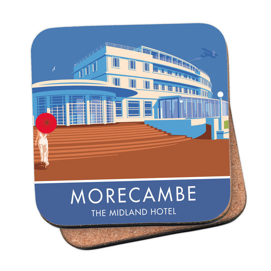 Morecambe, The Midland Hotel Coaster