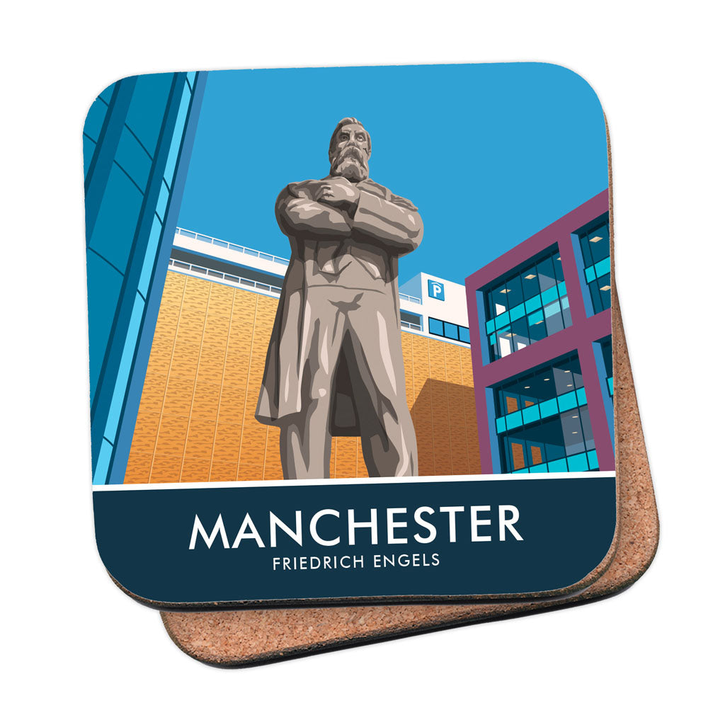 Friedrich Engels Statue, Manchester Coaster