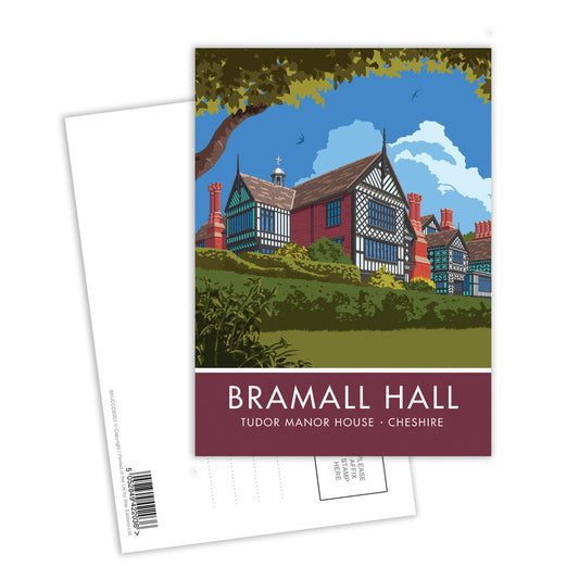Bramall Hall, Cheshire Postcard Pack of 8