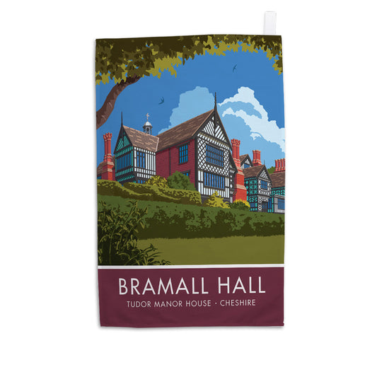 Bramall Hall, Cheshire Tea Towel