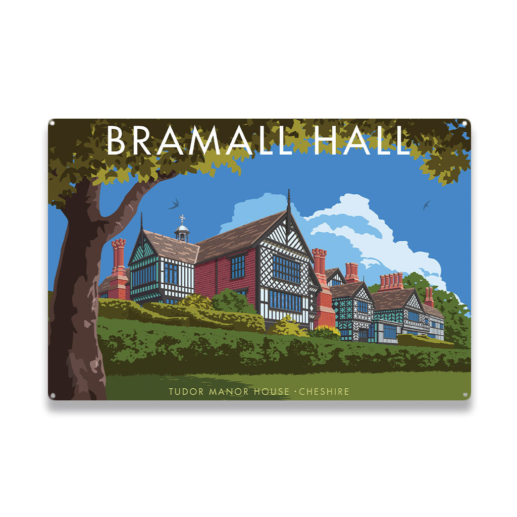 Bramall Hall, Cheshire Metal Sign