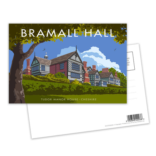 Bramall Hall, Cheshire Postcard Pack of 8