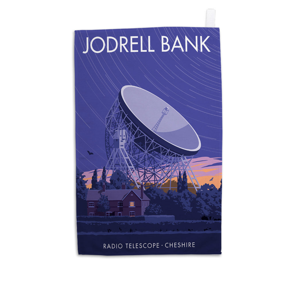 Jodrell Bank, Cheshire Tea Towel
