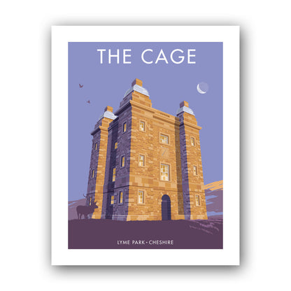 The Cage, Lyme Park Art Print
