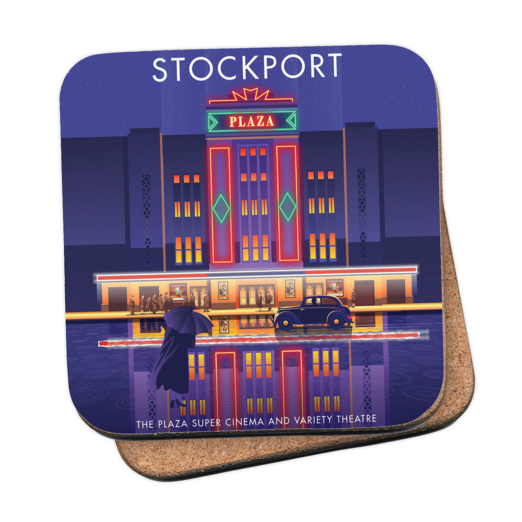 Stockport, The Plaza Cinema Coaster