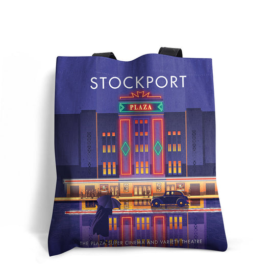 Stockport, The Plaza Cinema Premium Tote Bag