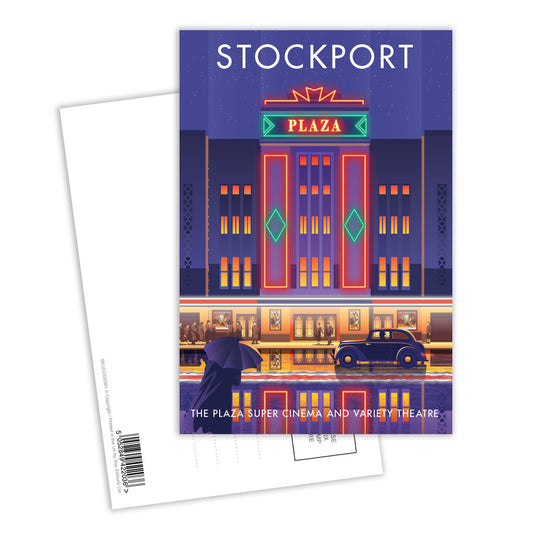 Stockport, The Plaza Cinema Postcard Pack of 8