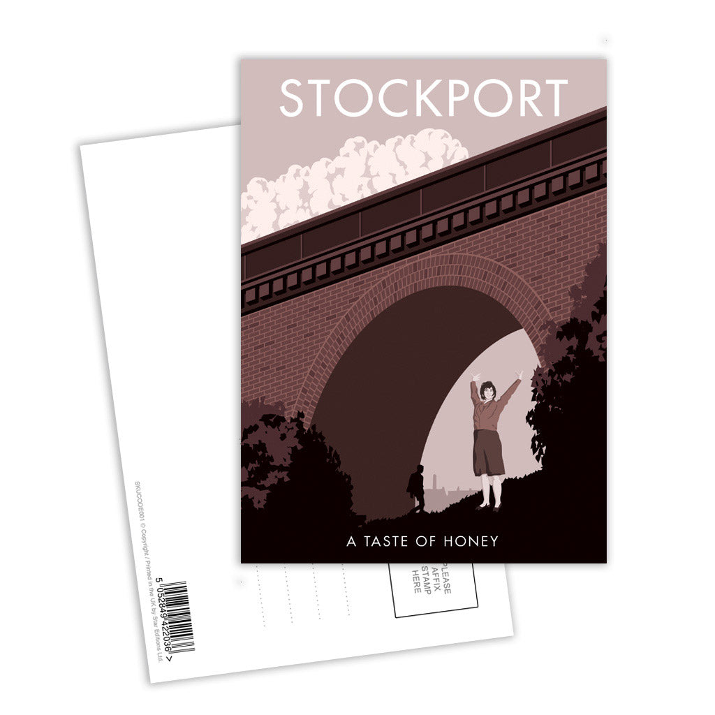 Stockport, Taste of Honey Postcard Pack of 8