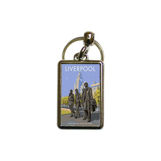 Four Lads Who Shook The World, Liverpool Metal Keyring