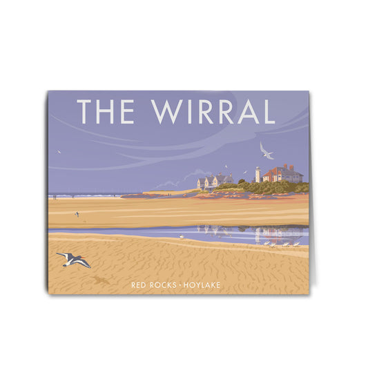 The Wirral, Hoylake Greeting Card 7x5