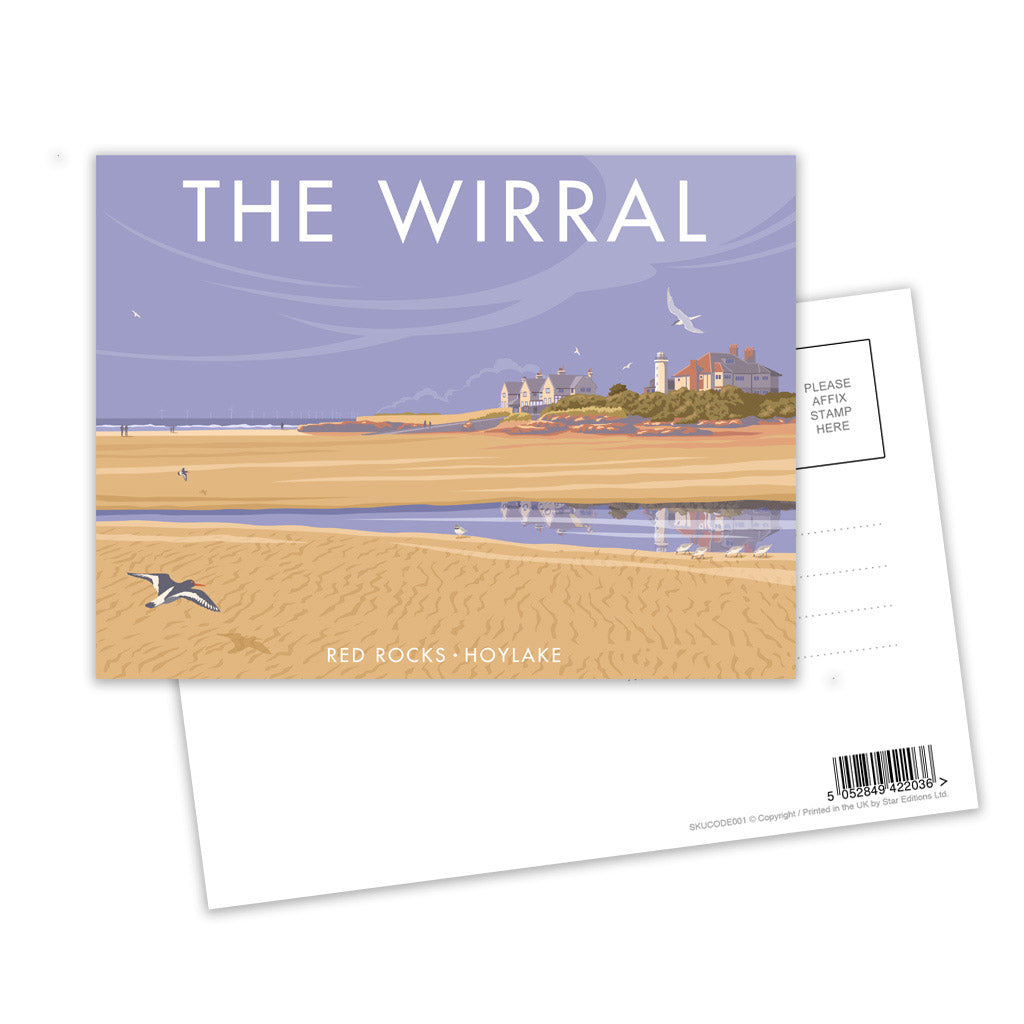 The Wirral, Hoylake Postcard Pack of 8