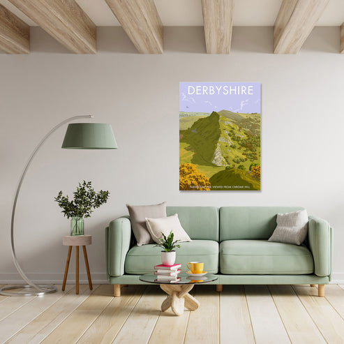 Parkhouse Hill from Chrome Hill Art Print