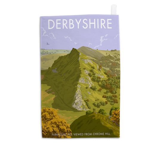 Parkhouse Hill from Chrome Hill Tea Towel