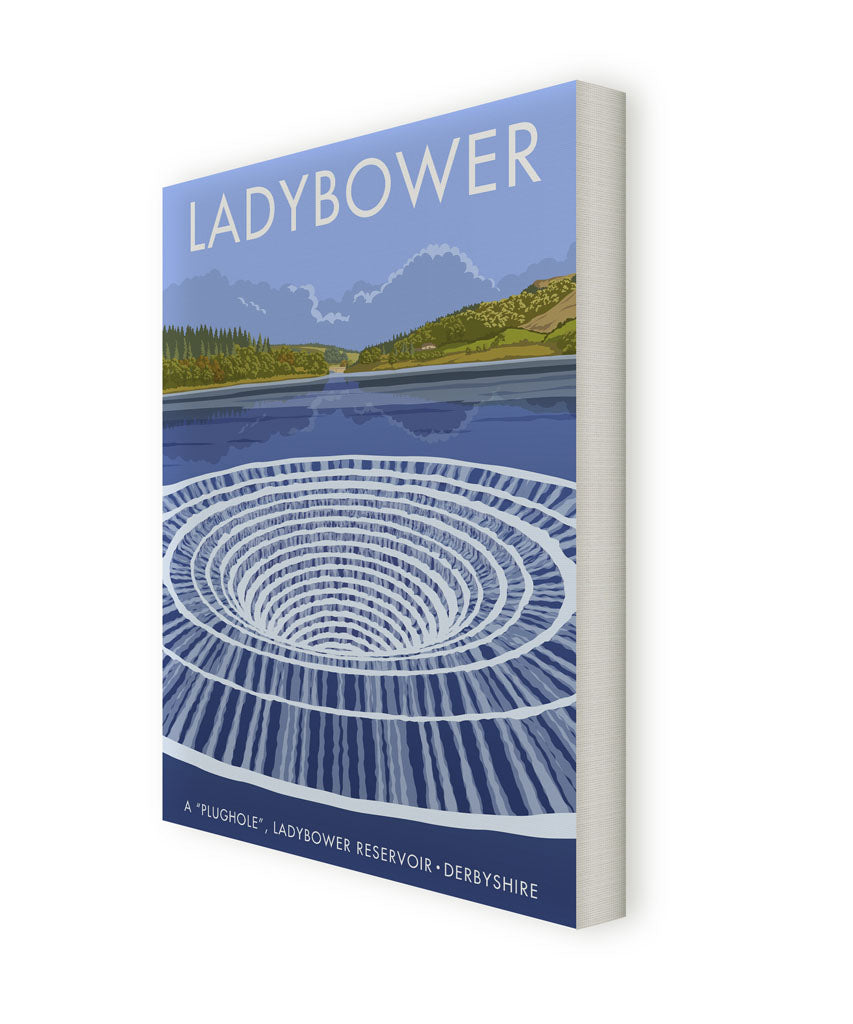 Ladybower Reservoir Canvas