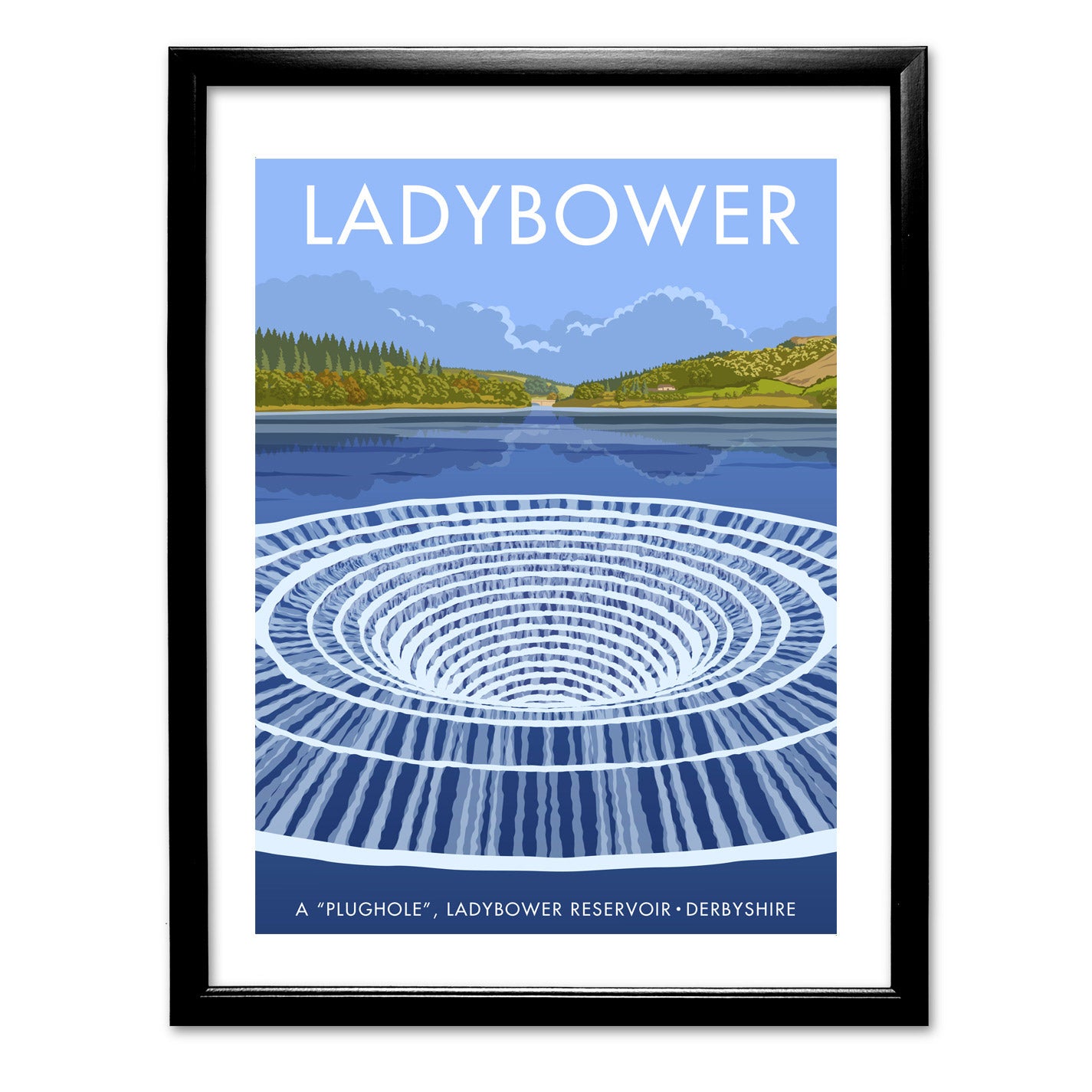 Ladybower Reservoir Art Print
