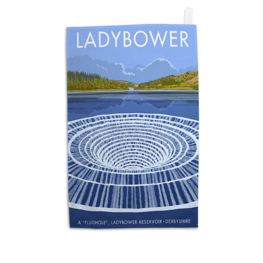 Ladybower Reservoir Tea Towel