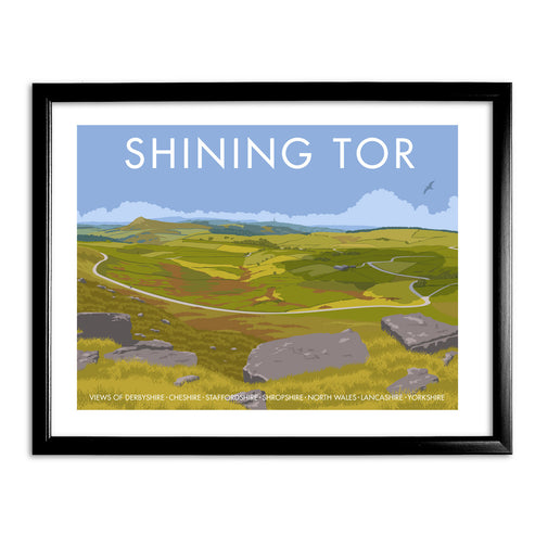 Shining Tor Art Print