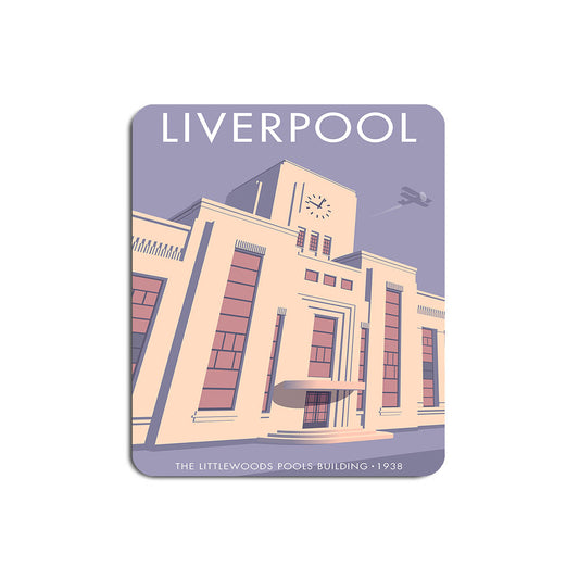The Littlewood Pools Building, Liverpool Mouse Mat
