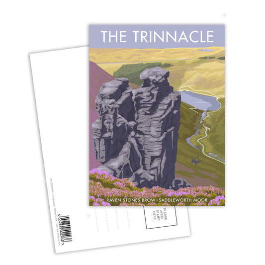 The Trinnacle, Raven Stones Brow Postcard Pack of 8