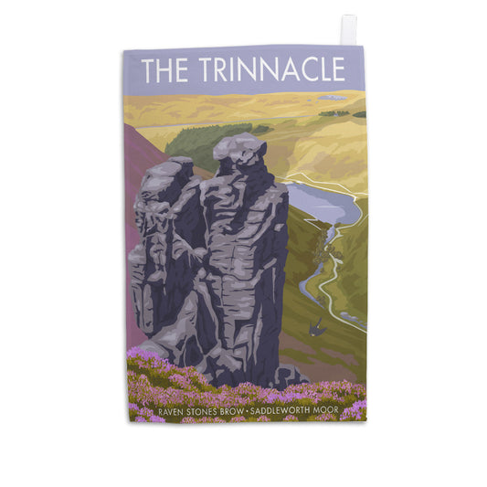 The Trinnacle, Raven Stones Brow Tea Towel